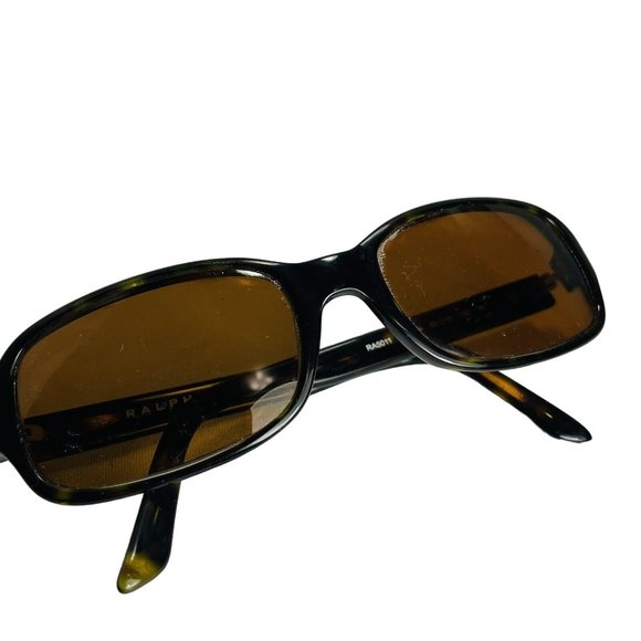 RALPH LAUREN RA 5011 510/73 53-18-135 TORTOISE SUNGLASSES FRAME WOMENS Damaged - Picture 11 of 16